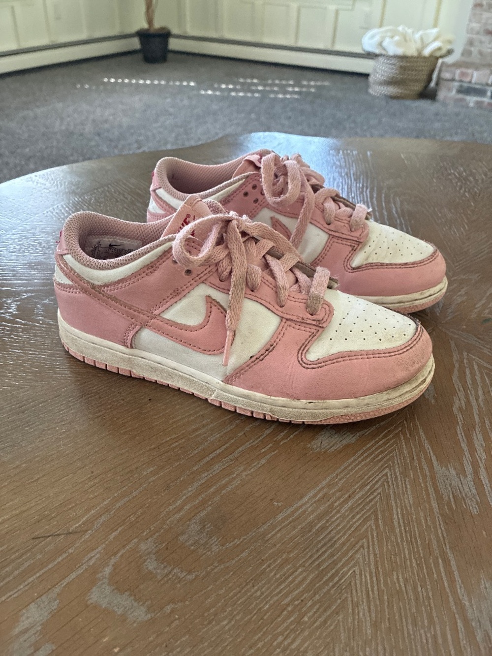 Pink Nike Dunks
